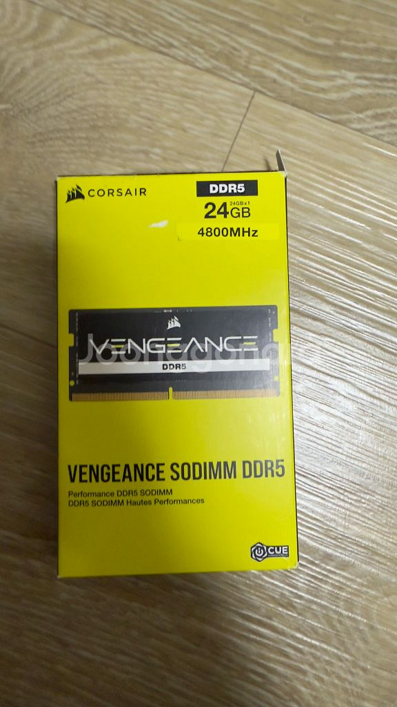 커세어 벤전스 DDR5 4800 24GB 노트북램--1