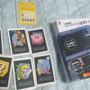 new 3ds xl 빈박스 + ar 카드