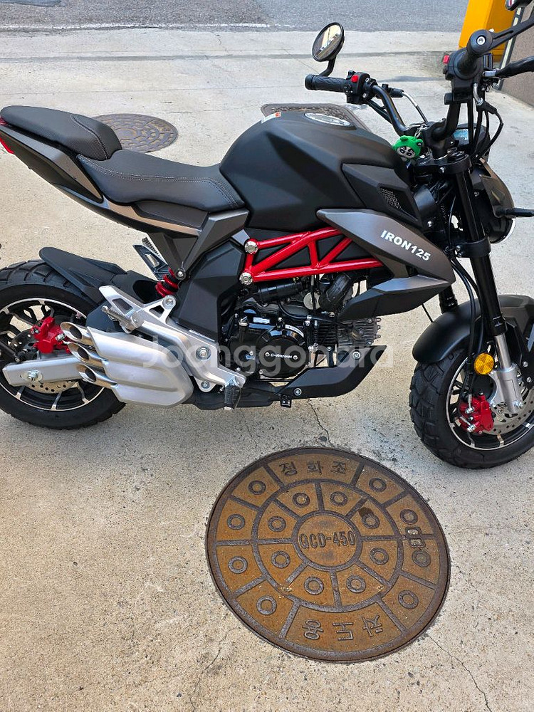 125cc 바이크 아이언125 25년식--0