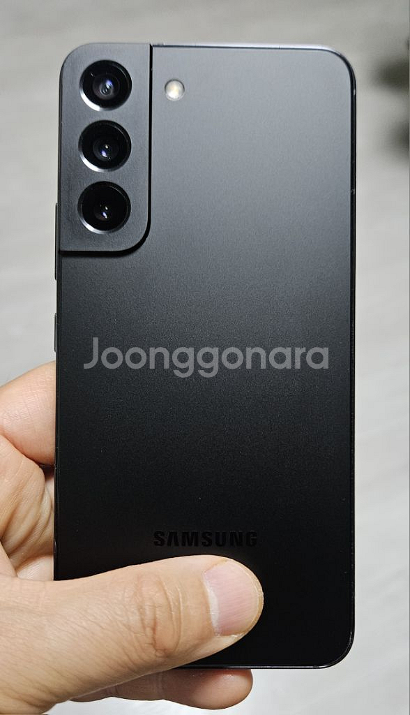 갤럭시 S22 블랙 256GB 싸게 팝니다.--1