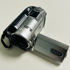 (풀박구성) JVC GZ-MG575 실버 빈티지 캠코더