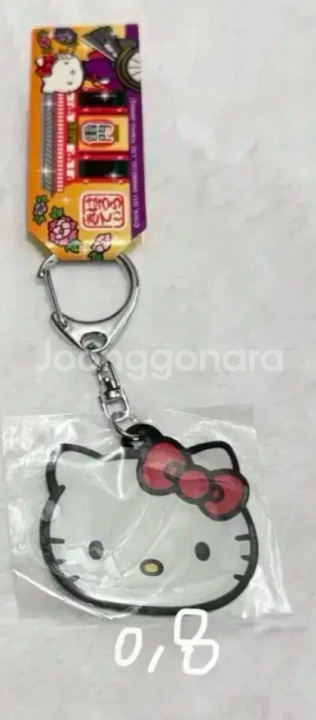 고전키티 스트랩 롱다리키티 스트랩 키링 고전키티 챠미키--3