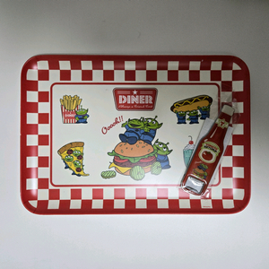 디즈니 토이스토리 알린 리틀그린맨 쟁반 병따개 판매합니