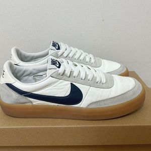 [265] 나이키 킬샷2 레더 미드네이비