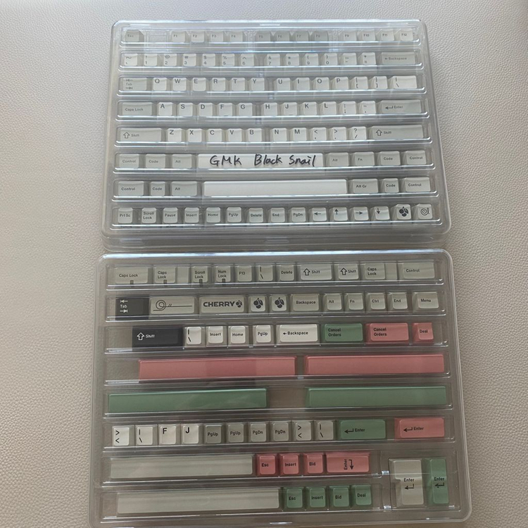 gmk black snail 키캡 누렁이+9009킷 이미지