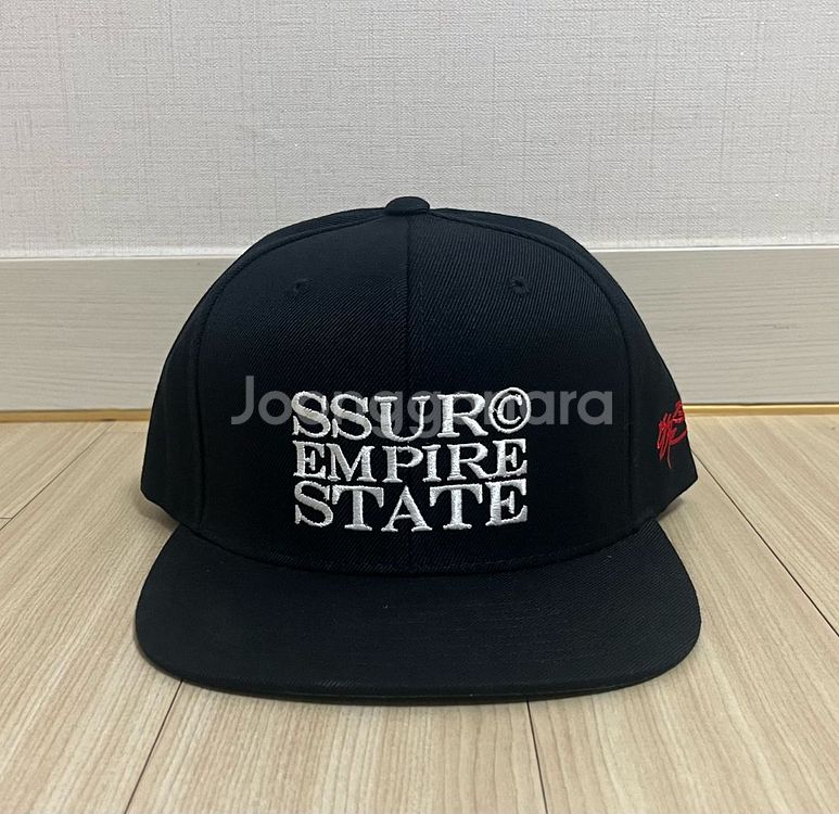 [새제품] SSUR EMPIRE STATE 스냅백 모자--0