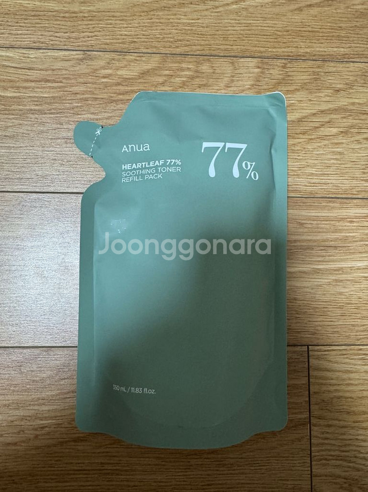 아누아 어성초 77% 수딩 토너 리필팩 350ml--0