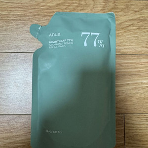 아누아 어성초 77% 수딩 토너 리필팩 350ml