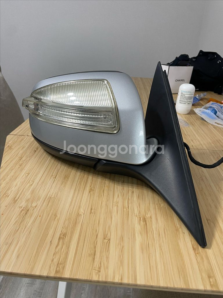 w204 조수석 사이드미러 c200 전기형--0