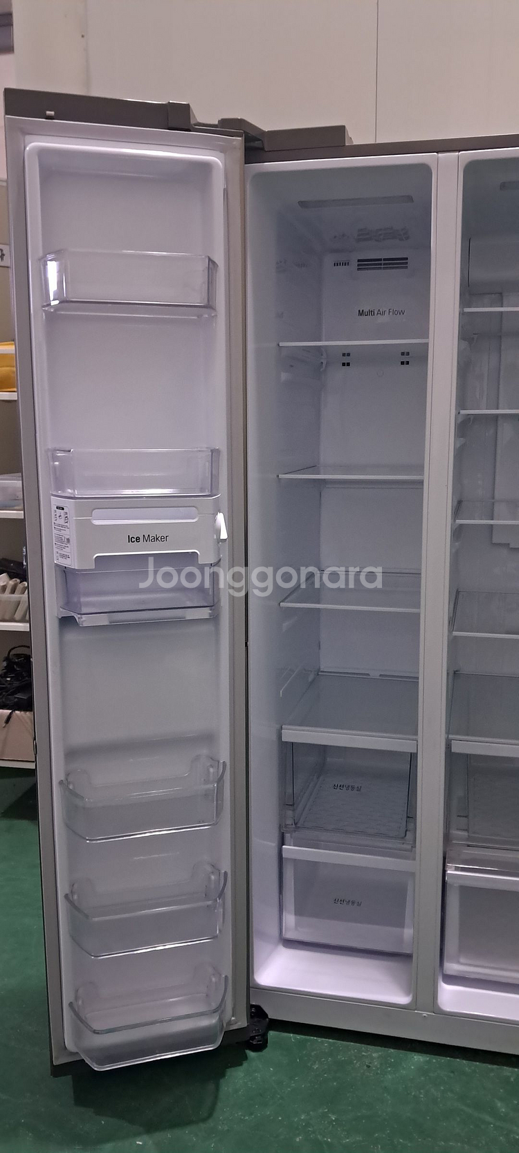 1545 엘지디오스 830L 2도어양문형냉장고(메탈)--6