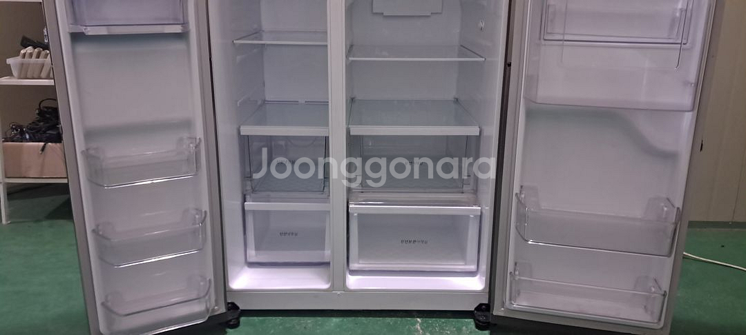 1545 엘지디오스 830L 2도어양문형냉장고(메탈)--7