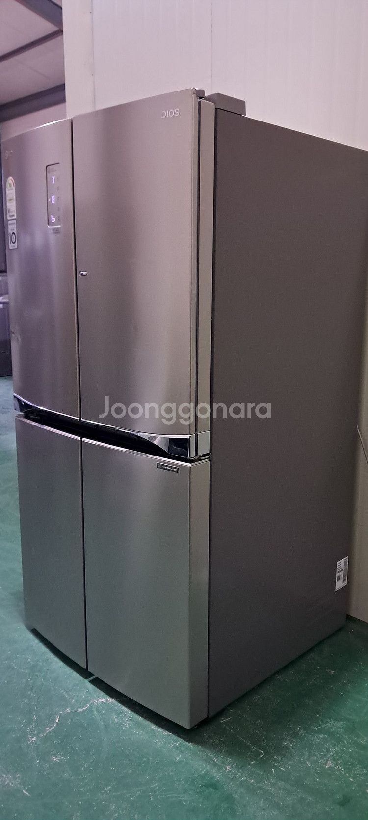1552 엘지디오스 870L 4도어양문형냉장고(메탈)--1