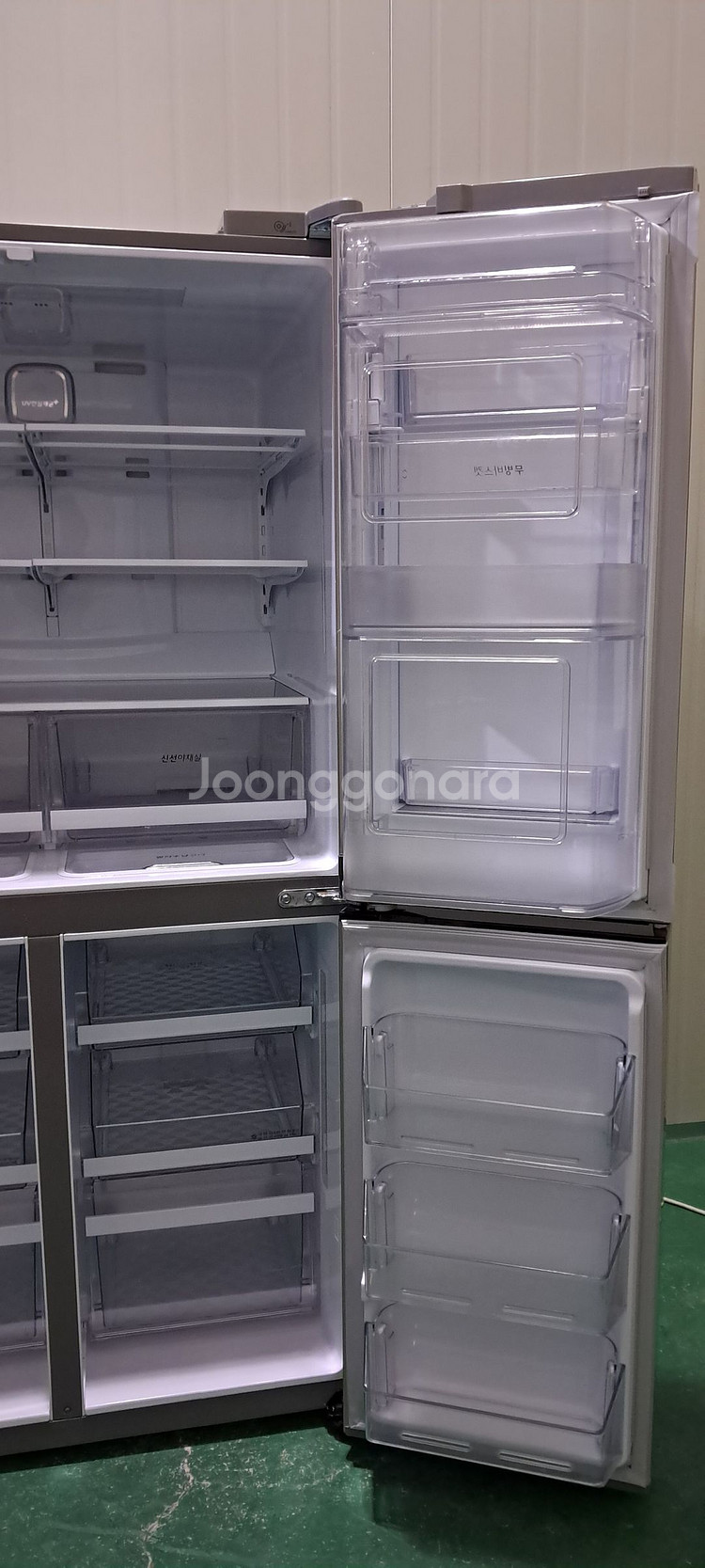 1552 엘지디오스 870L 4도어양문형냉장고(메탈)--6