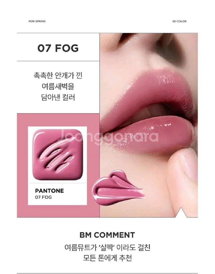 아떼 어센틱 립 글로이 밤 06버드 07포그--3