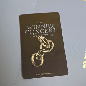 위너(WINNER) 콘서트, 7/25(금), 일반석,