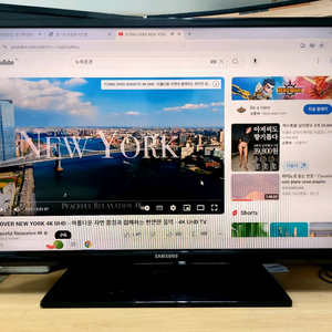 삼성 LED TV 모니터 UN32J4030AFXKR