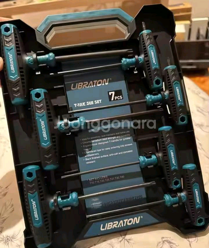 Libraton 7Pcs T핸들 // 육각 별각 렌치--0