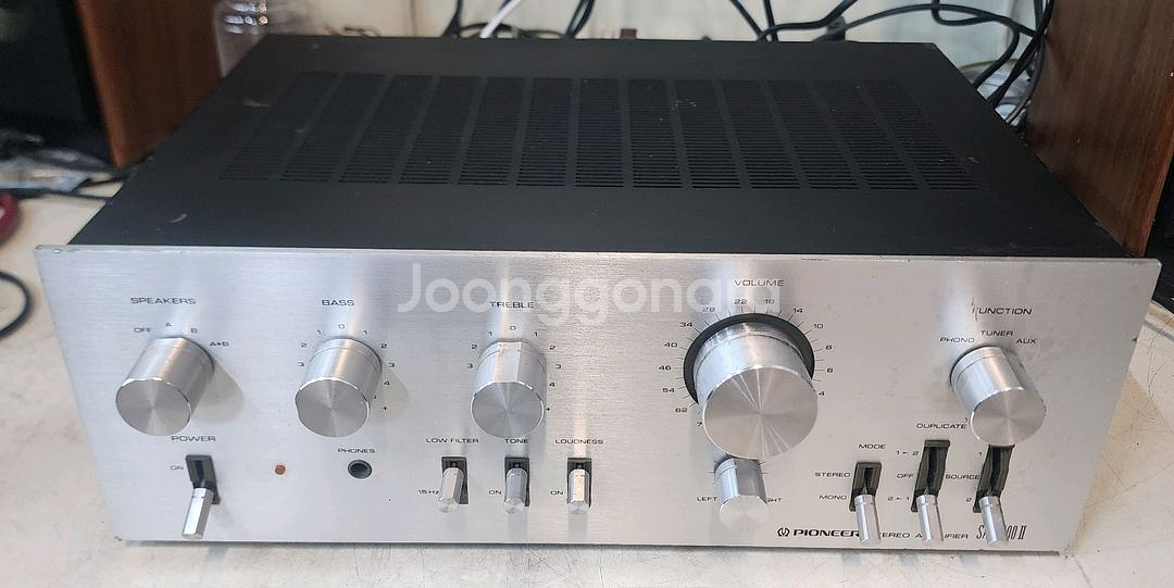 파이오니아 sa-7500 2인티 앰프--3