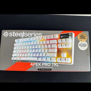 스틸시리즈 apex pro tkl gen3 화이트 한글