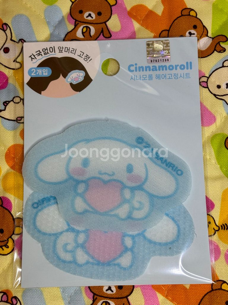 시나모롤 헤어고정시트 [새상품 정품]--0