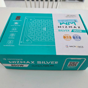 마이크로닉스 WIZMAX 850W 80PLUS 실버