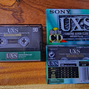 소니 최고급 크롬 공테이프 UX-S 90