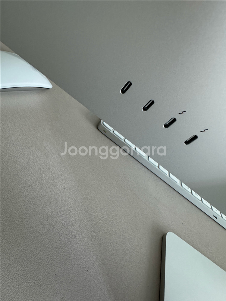 애플 아이맥 m1 24인치 실버 16gb 1tb s급--1