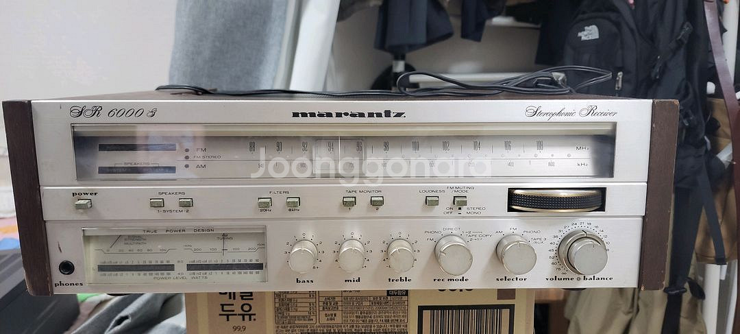 마란츠 SR6000G 리시버 고장품--0
