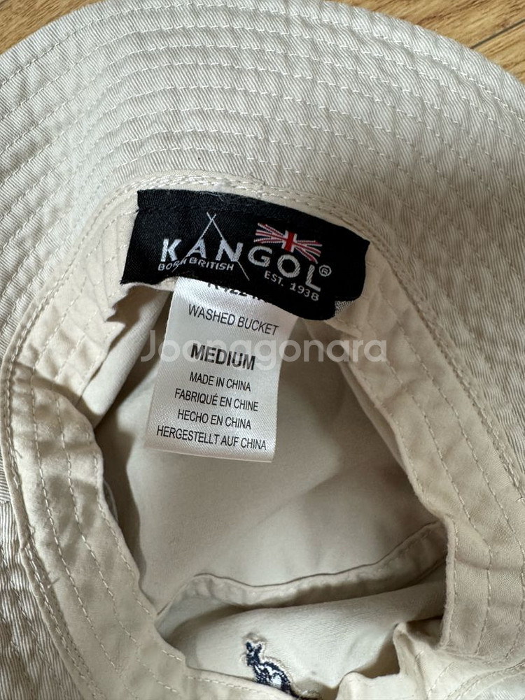 캉골 워시드 버켓 K4224HT 벙거지모자버킷햇 M--2