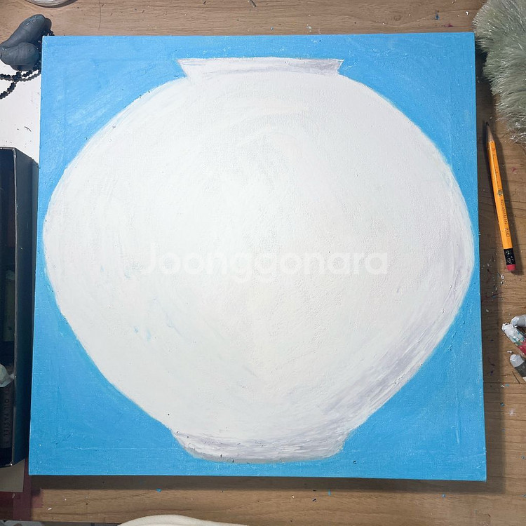 달항아리 그림 네고가능--4