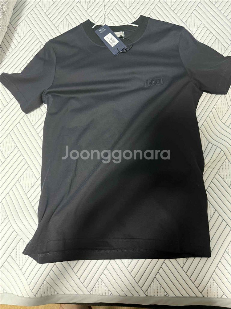 디올 아이콘 로고 반팔티셔츠--1