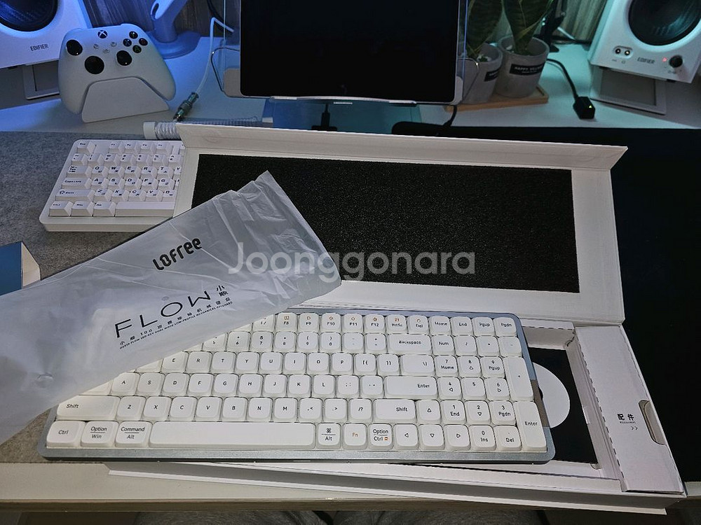 Lofree flow 100 기계식 키보드--1