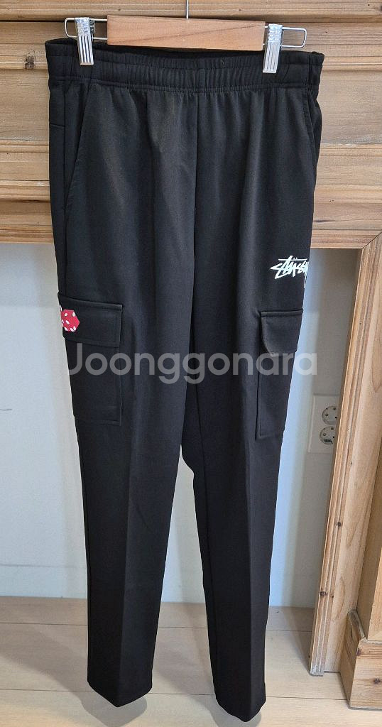 스투시 주사위 카고일자 츄리닝 팬츠(남녀공용)--0