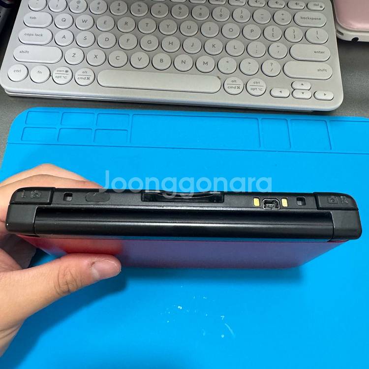 닌텐도 3ds xl 레드 포켓몬뱅크, 포켓무버 포함--2