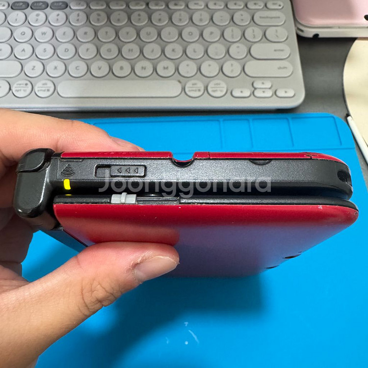 닌텐도 3ds xl 레드 포켓몬뱅크, 포켓무버 포함--5