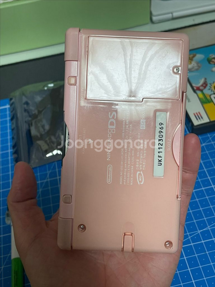 닌텐도 ds lite 핑크--3