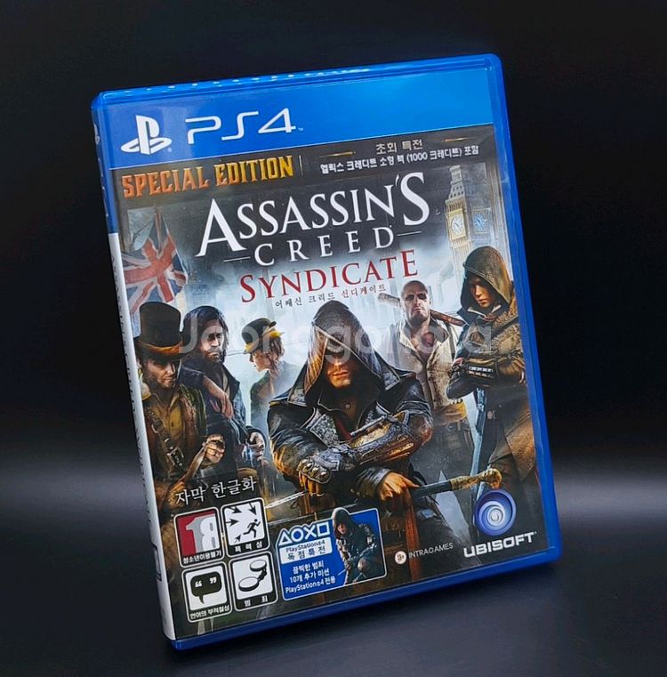 무료배송 PS4, 플스4 어쌔신크리드 신디케이트--0