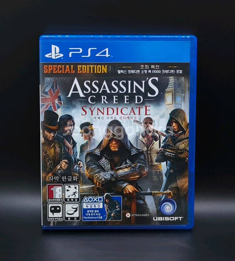 무료배송 PS4, 플스4 어쌔신크리드 신디케이트--1