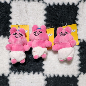 빤쮸토끼 오빤쮸 오판츄우사기 마스코트 인형 키링