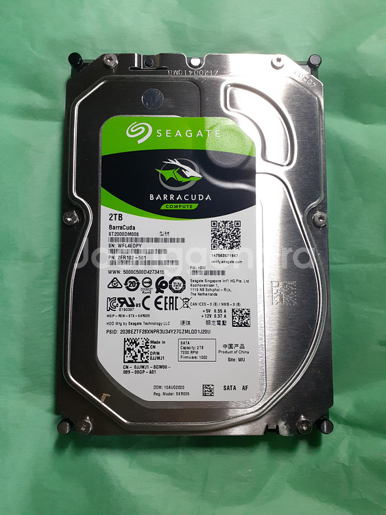 외장하드 씨게이트 2TB USB3.0 3.5인치--9