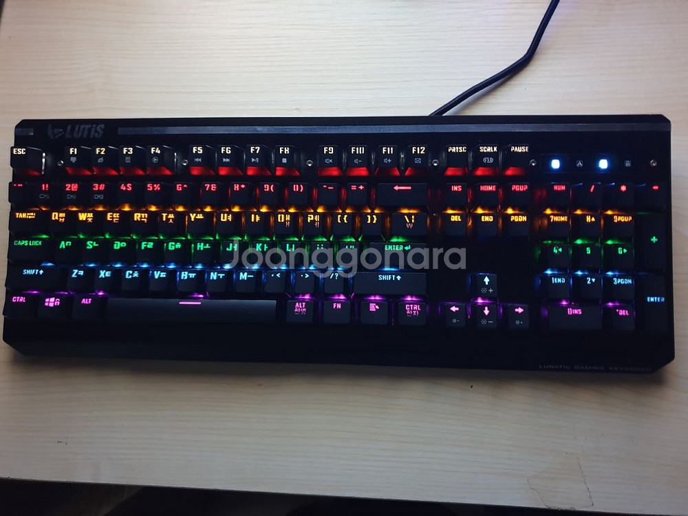 LUTIS 루티스 LUNATIC K803 게이밍키보드--0