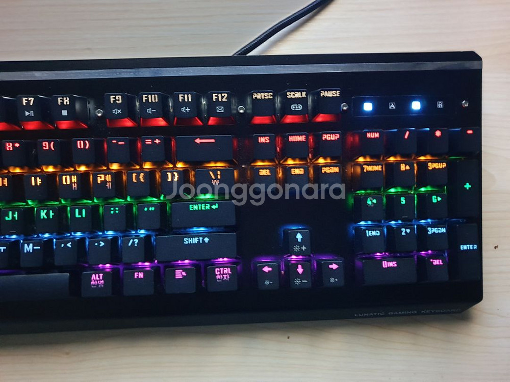 LUTIS 루티스 LUNATIC K803 게이밍키보드--1