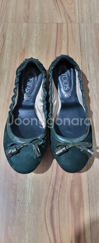TODS 발레리나 플랫 240--0