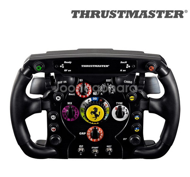 트러스트마스터 페라리 f1 휠 에드온 (새 제품)--4