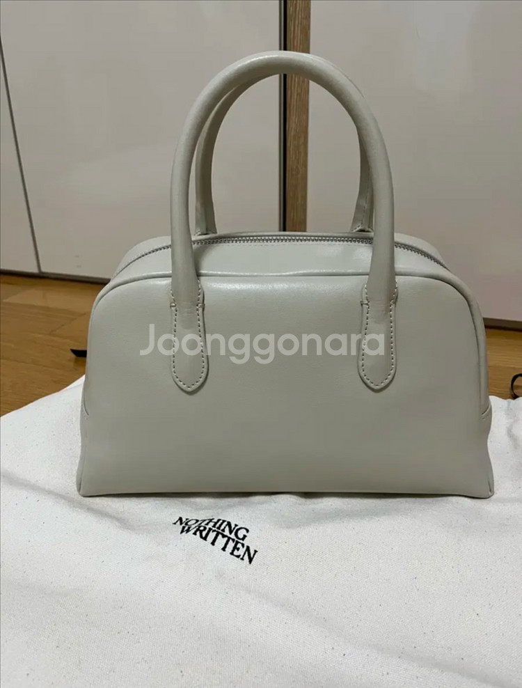 낫띵리튼 미니 골프백 오이스터 화이트 토트백 핸드백--1