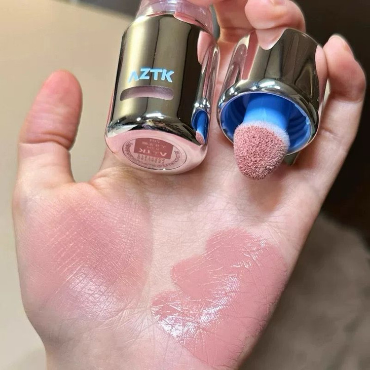 (브러쉬증정) aztk 젤로 컬러 리퀴드 블러셔 이미지