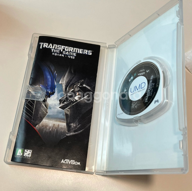 PSP 트랜스포머 더 게임 (국내정발제품)(택배가능)--4