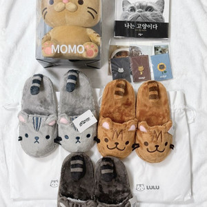 크림히어로즈 티티 모모 루루 슬리퍼 인형 뱃지