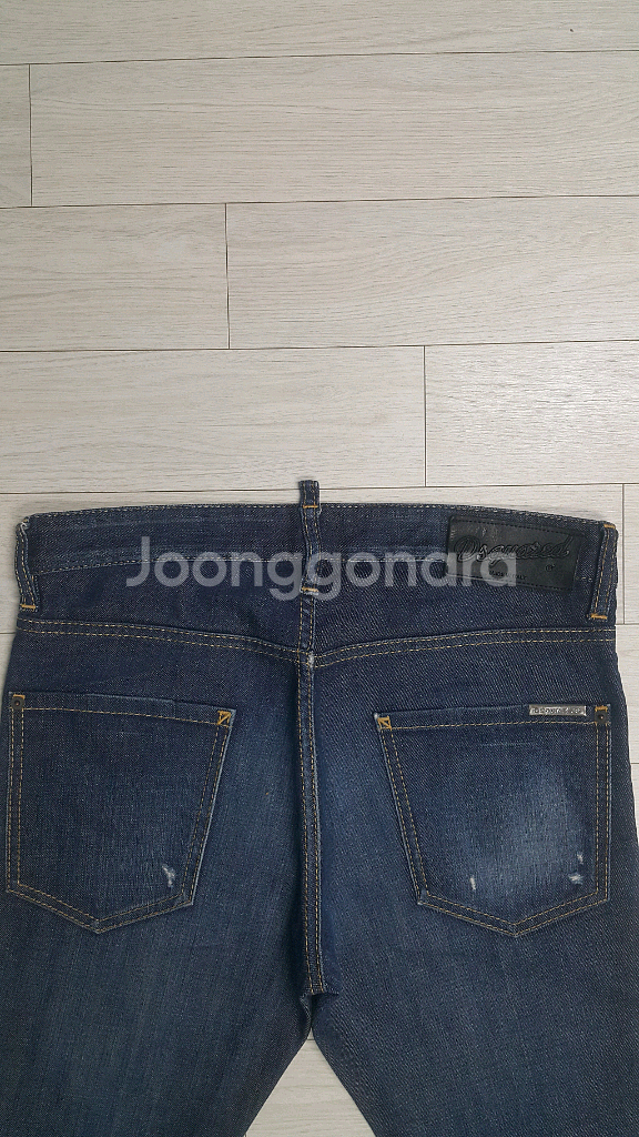 디스퀘어드2 정품(스판) 중청뉴라멘도진 32인치 S급!--8
