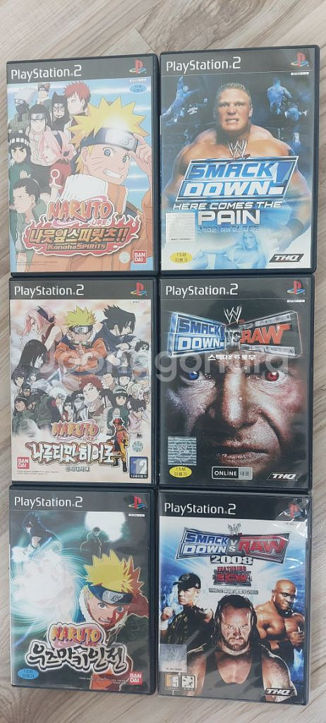 PS2 플스2 나루토. 스맥다운vs로우--0